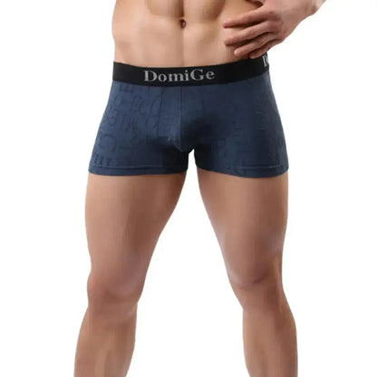 DomiGe DomiGe Men's Mid-Rise Boxer Briefs Bamboo Undies for Men
