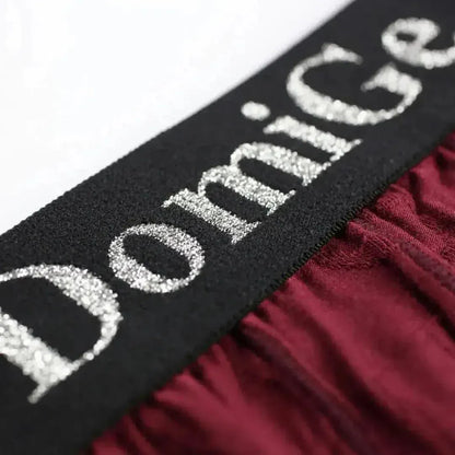 DomiGe DomiGe Men's Mid-Rise Boxer Briefs Bamboo Undies for Men