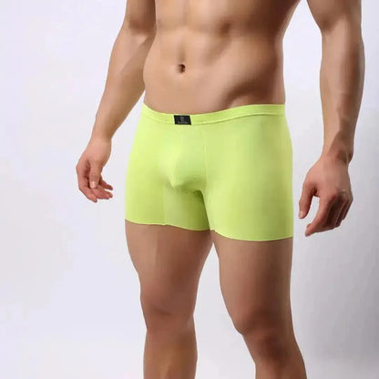 DomiGe DomiGe Men's Mid-Waist Boxer Short Laser-Cut Male Underwear