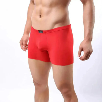 DomiGe DomiGe Men's Mid-Waist Boxer Short Laser-Cut Male Underwear