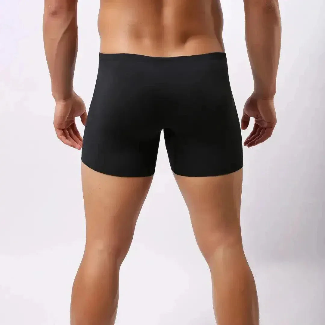 DomiGe DomiGe Men's Mid-Waist Boxer Short Laser-Cut Male Underwear