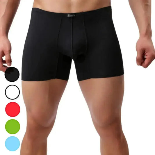 DomiGe DomiGe Men's Mid-Waist Boxer Short Laser-Cut Male Underwear
