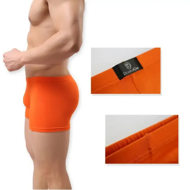 DomiGe DomiGe Men's Modal Boxer Shorts Smooth Edges Rear Support