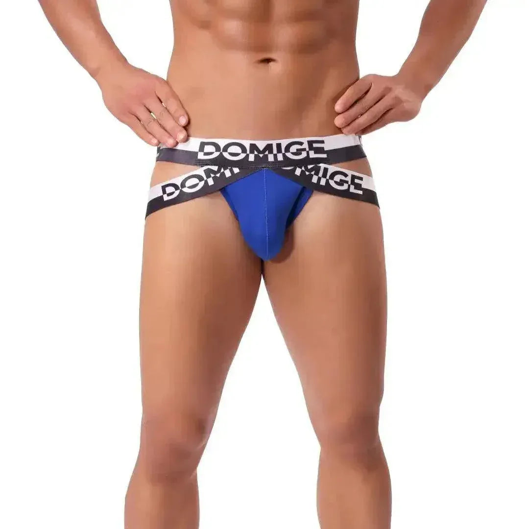DomiGe DomiGe Men's Pi Jock Straps "π" Sexy Thongs for Men
