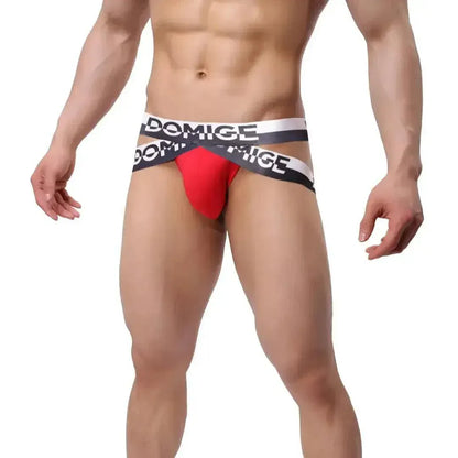 DomiGe DomiGe Men's Pi Jock Straps "π" Sexy Thongs for Men