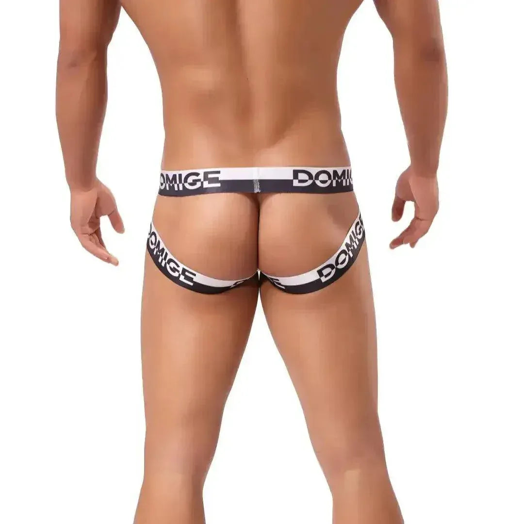 DomiGe DomiGe Men's Pi Jock Straps "π" Sexy Thongs for Men