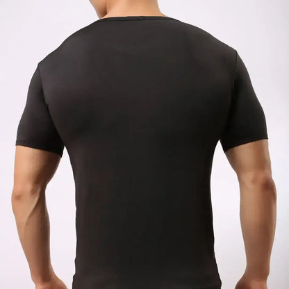 DomiGe DomiGe Men's Stretch Fit Classic Round Neck Undershirt