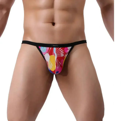 DomiGe DomiGe Men's T-Back Thongs Underwear Sexy Undies Lycra