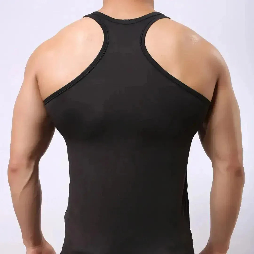DomiGe DomiGe Men's Tank Top Crossed Back Vest Undershirt for Men