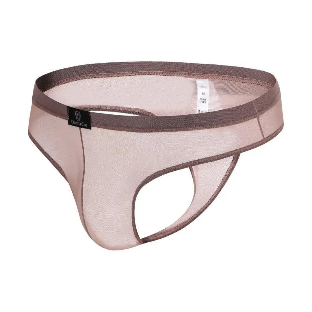 DomiGe DomiGe Men’s Thong - Sexy Breathable Mesh Underwear for Ultimate Comfort and Style