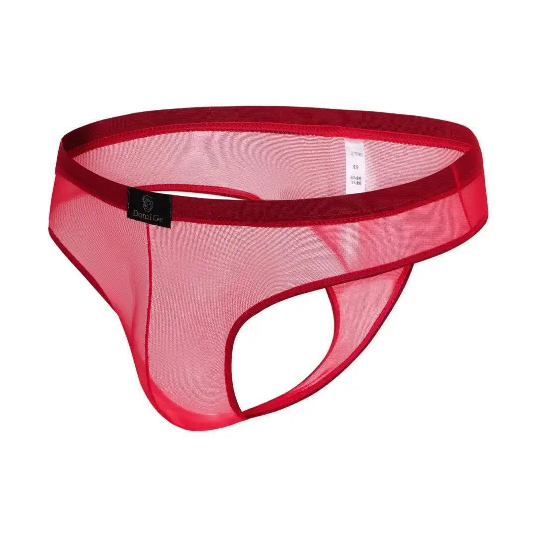 DomiGe DomiGe Men’s Thong - Sexy Breathable Mesh Underwear for Ultimate Comfort and Style
