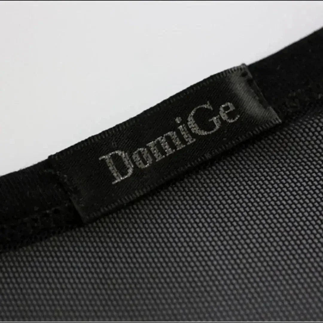 DomiGe DomiGe Men Sexy Shirt Sheer Stretchy Blend Male Underwear Mesh Lace Tops
