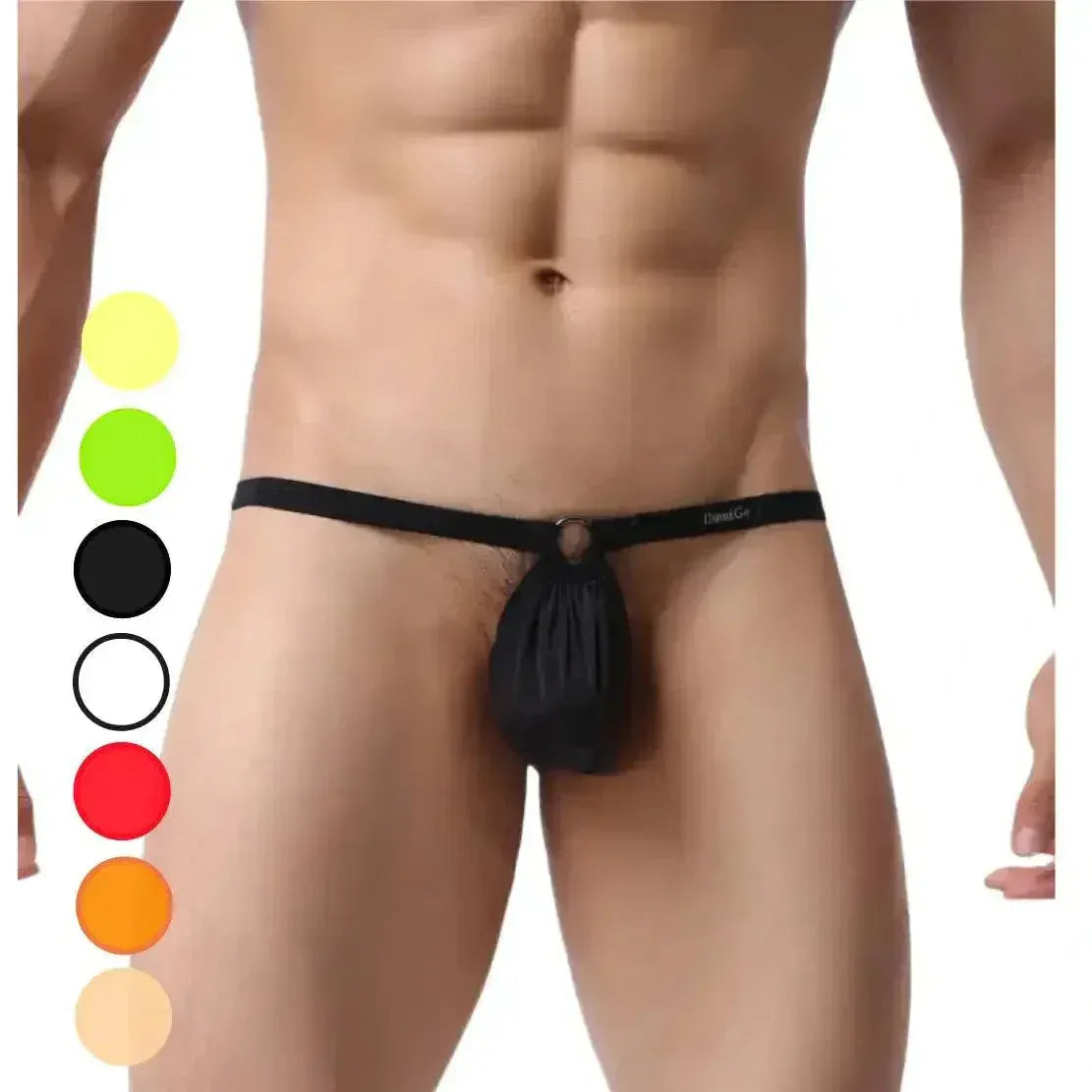 DomiGe DomiGe Sexy Thongs for Men Adjustable String Undies Brand