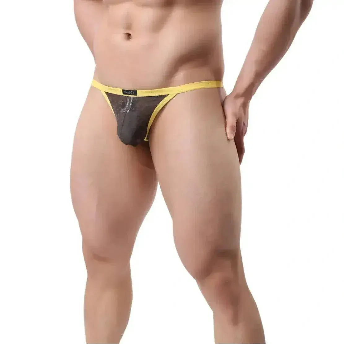 DomiGe DomiGe Sexy Thongs Underwear for Men Pouch T-Back