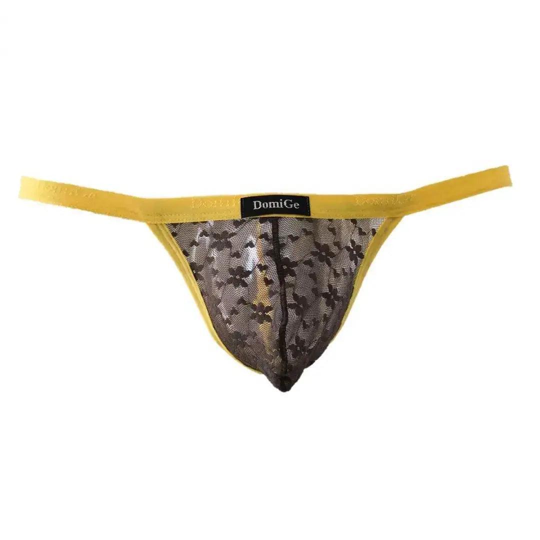 DomiGe DomiGe Sexy Thongs Underwear for Men Pouch T-Back
