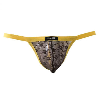 DomiGe DomiGe Sexy Thongs Underwear for Men Pouch T-Back