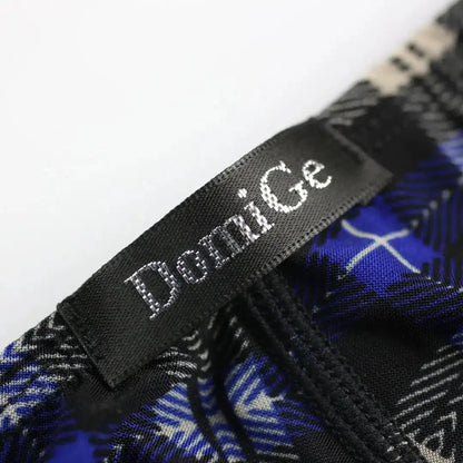 DomiGe DomiGe Undies for Men Low-Rise Briefs Hot Sell Plaid Underwear