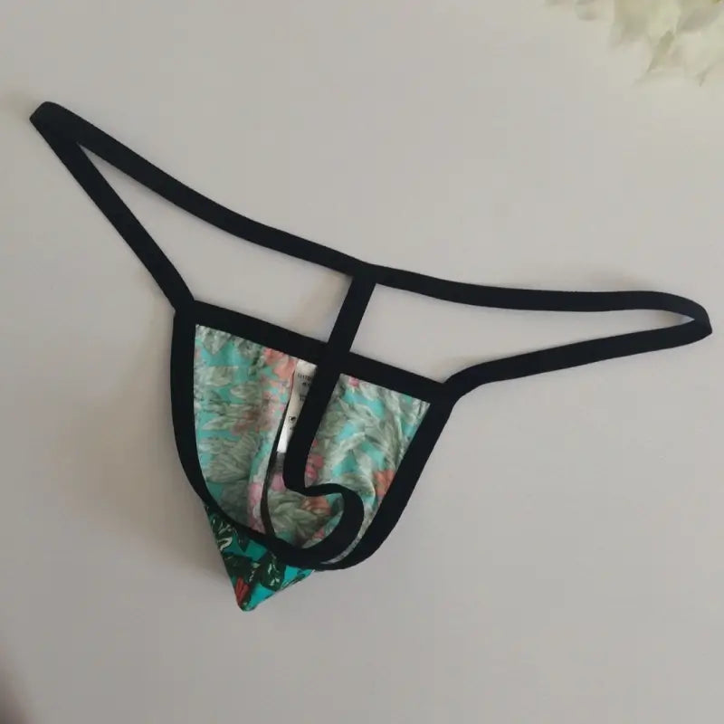 DomiGe G-String DomiGe Men's G-String Thong Bold Print