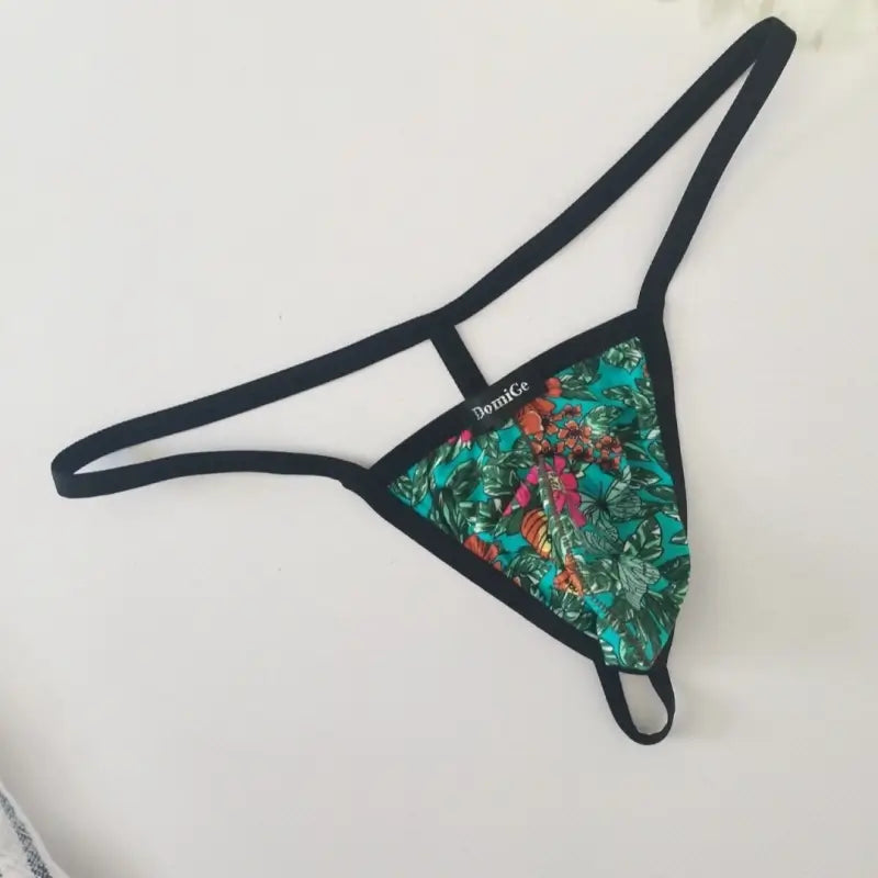 DomiGe G-String DomiGe Men's G-String Thong Bold Print