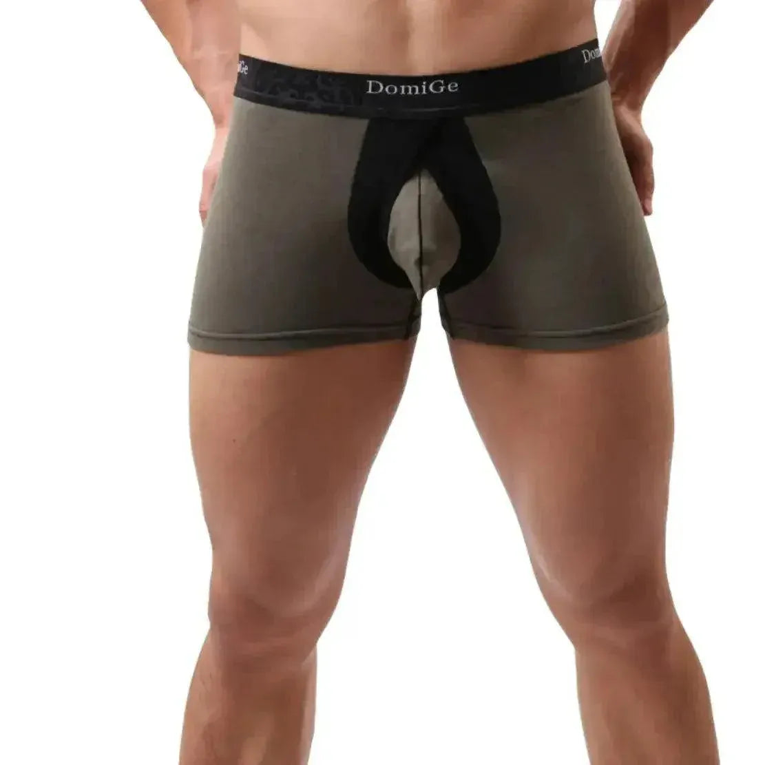 DomiGe Men's Cock Socks | Extra Room Pouch Boxer Briefs | Cotton Stretch Underwear