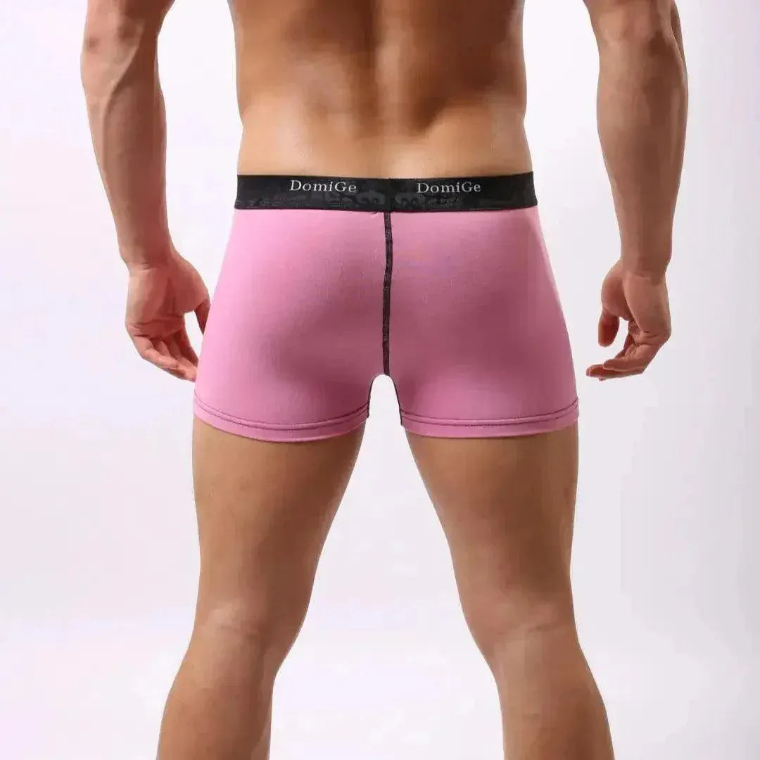 DomiGe Men's Cock Socks | Extra Room Pouch Boxer Briefs | Cotton Stretch Underwear