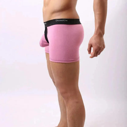 DomiGe Men's Cock Socks | Extra Room Pouch Boxer Briefs | Cotton Stretch Underwear