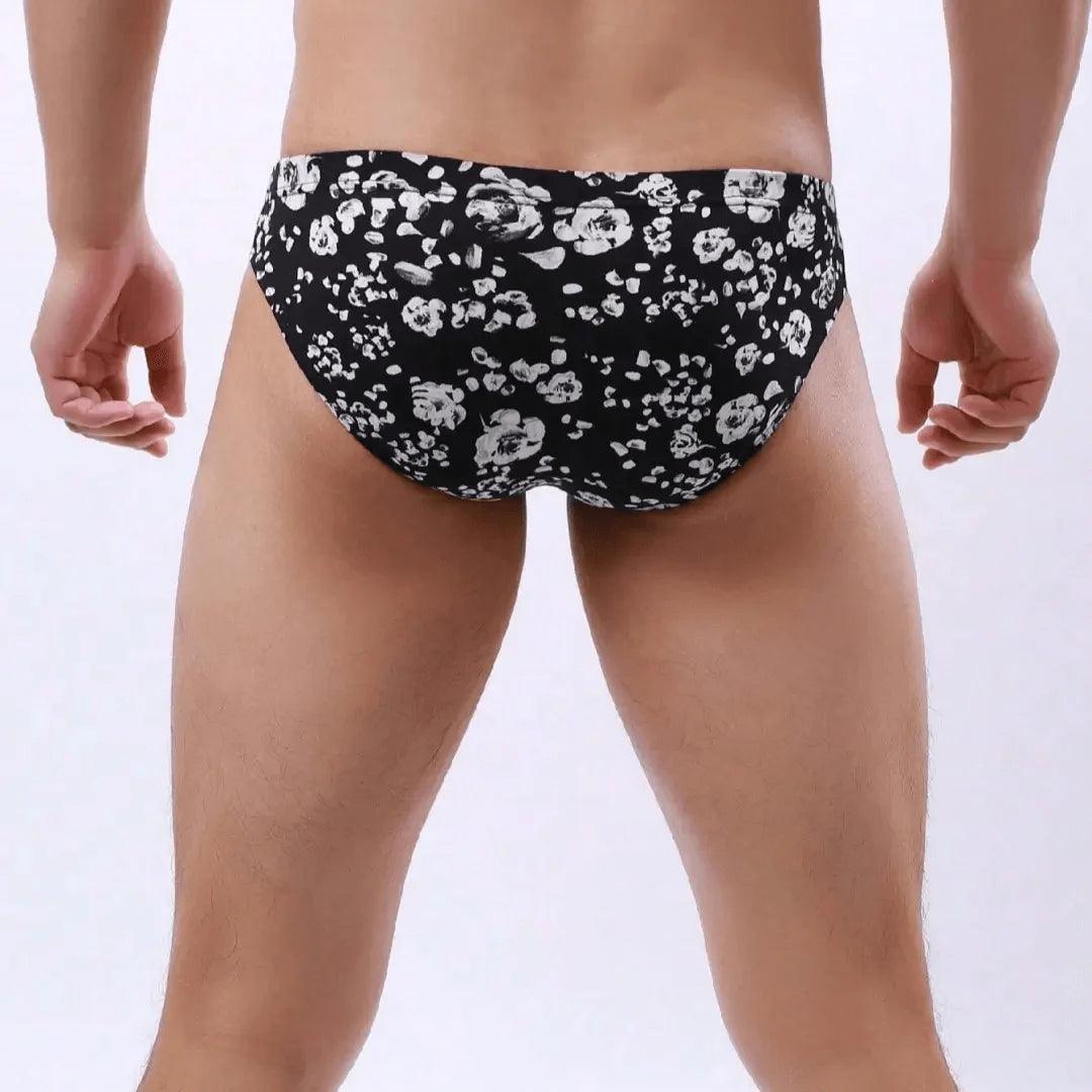 DomiGe Men's Low Rise Briefs Sexy Undies Pouch Briefs of Men - His Inwear