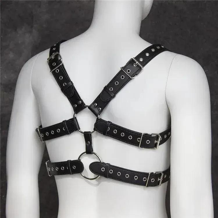 DomiGe Men's Underwear Sexy Male Black Harness