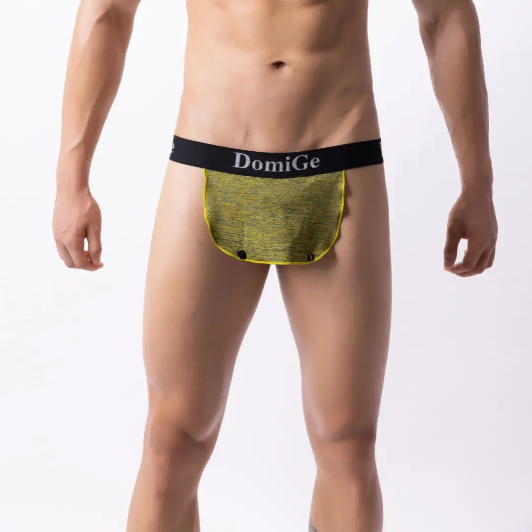 DomiGe Performance Thong Cock Socks | Stretch Cotton Penis Socks | Men's Support Underwear