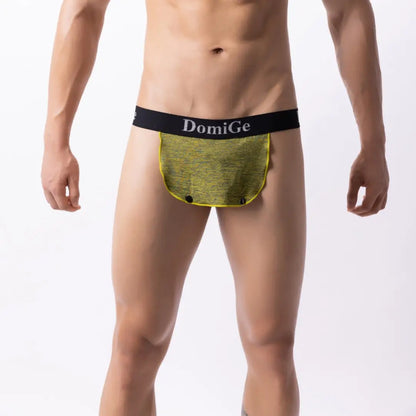 DomiGe Performance Thong Cock Socks | Stretch Cotton Penis Socks | Men's Support Underwear