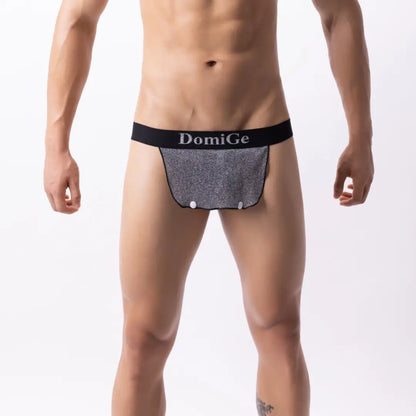 DomiGe Performance Thong Cock Socks | Stretch Cotton Penis Socks | Men's Support Underwear