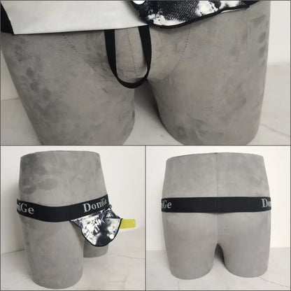 DomiGe Performance Thong Cock Socks | Stretch Cotton Penis Socks | Men's Support Underwear