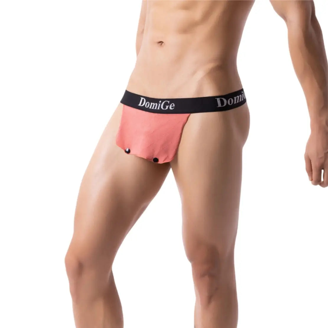 DomiGe Performance Thong Cock Socks | Stretch Cotton Penis Socks | Men's Support Underwear