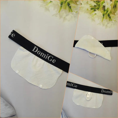 DomiGe Performance Thong Cock Socks | Stretch Cotton Penis Socks | Men's Support Underwear