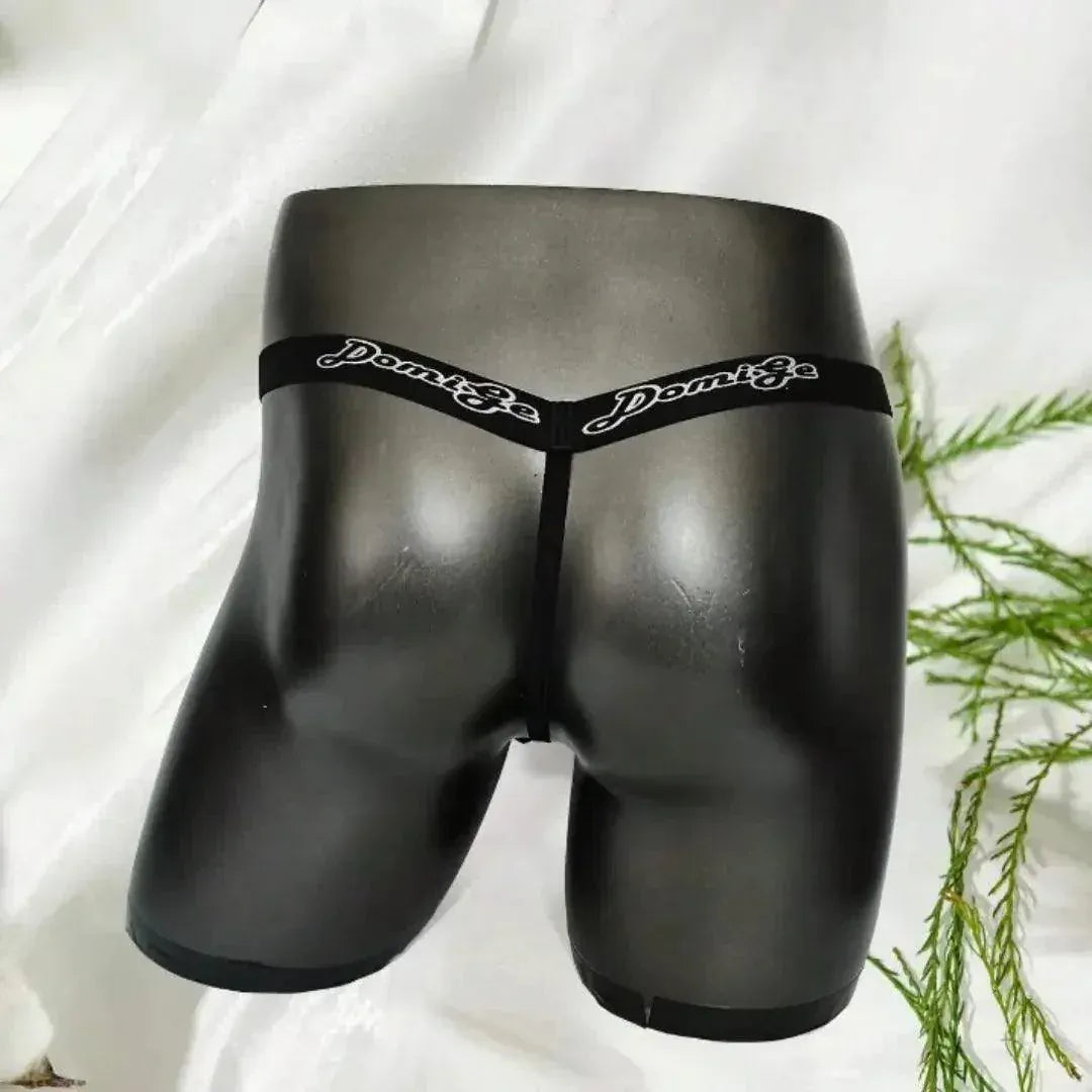 DomiGe Premium Cock Socks with 3D Ball Pouch - Elephant T-Back Thong