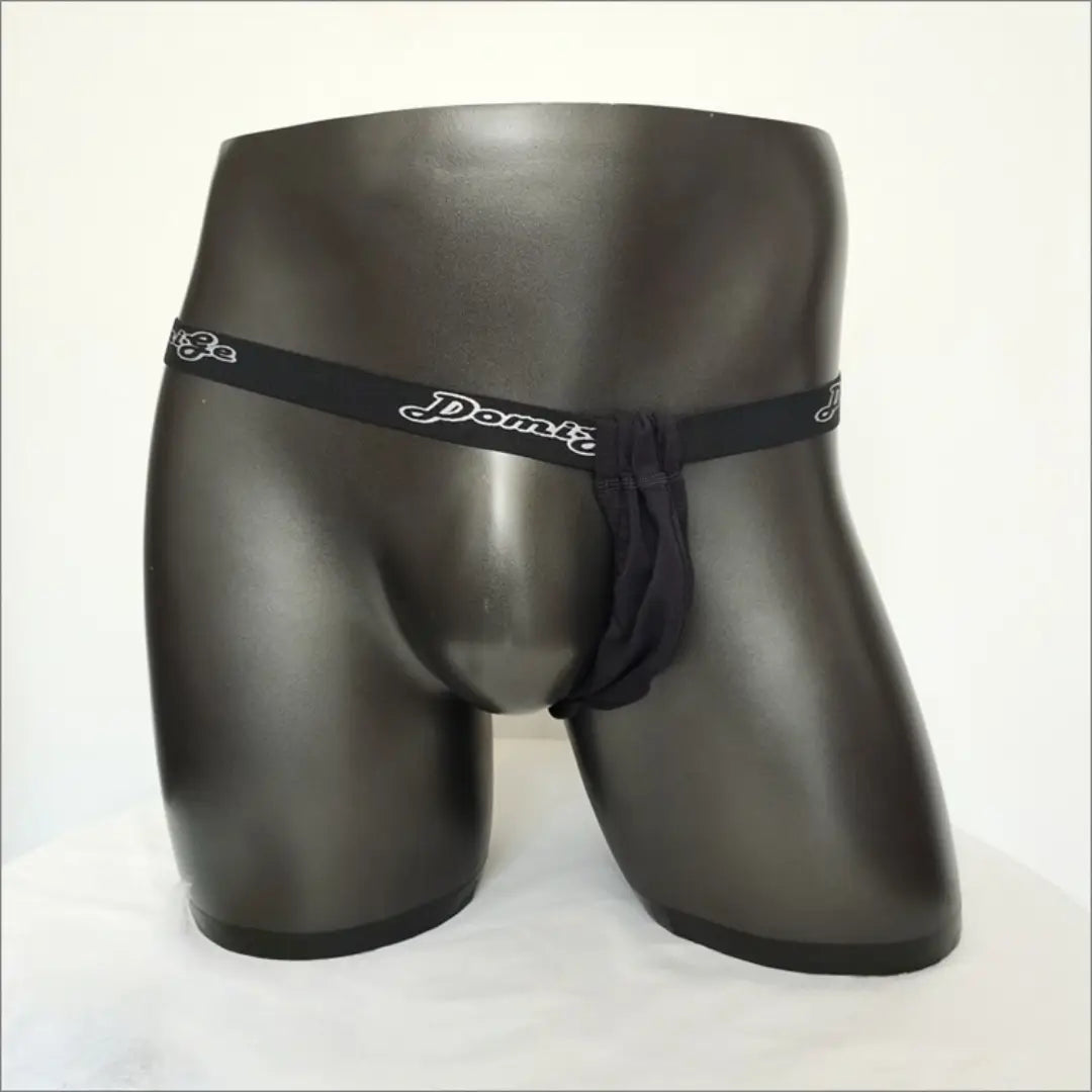 DomiGe Underwear DomiGe Men's Low-Rise Modal Thong — T-Back, 3D Contour Pouch, Adjustable Sliding Pouch