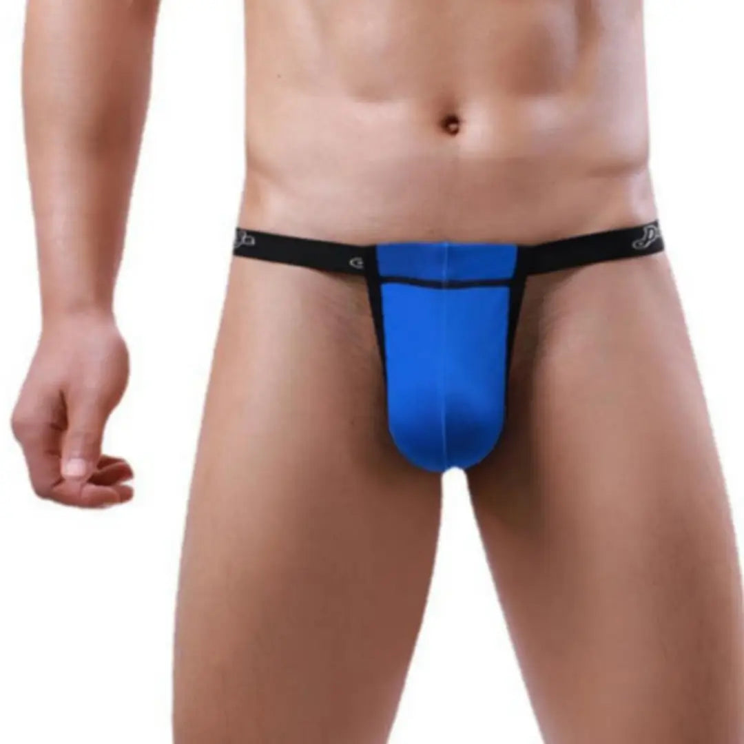 DomiGe Underwear DomiGe Men's Low-Rise Modal Thong — T-Back, 3D Contour Pouch, Adjustable Sliding Pouch