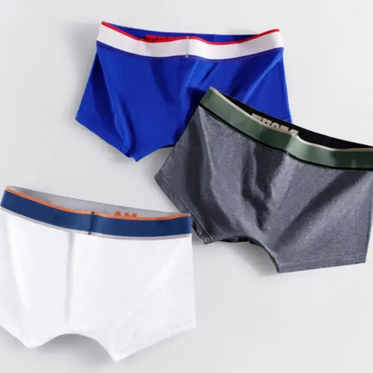 MAREOUT MAREOUT 100% Cotton Boxer Shorts Eco-Friendly Undies for Men