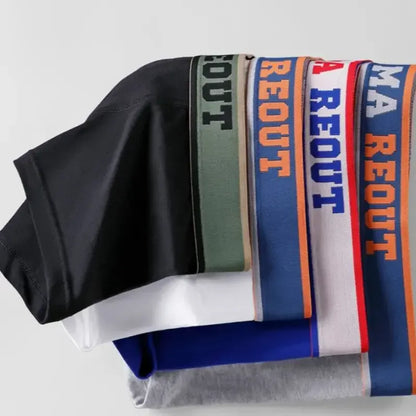 MAREOUT MAREOUT 100% Cotton Boxer Shorts Eco-Friendly Undies for Men