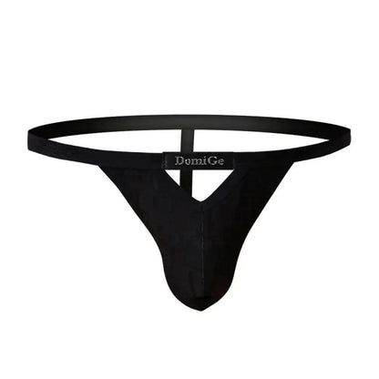 Men's Bamboo Fiber Thong with V-Cut Design T-Back - His Inwear