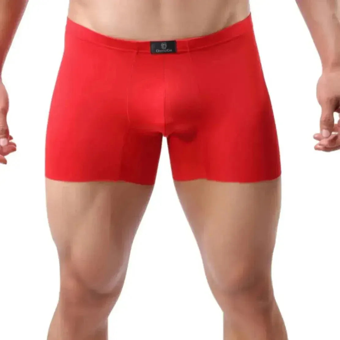 DomiGe DomiGe Men's Mid-Waist Boxer Short Laser-Cut Male Underwear