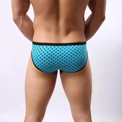 Men's Modal Mid-Rise Briefs with Logo Waistband - Ultimate Comfort and Fit Male Underwear - His Inwear