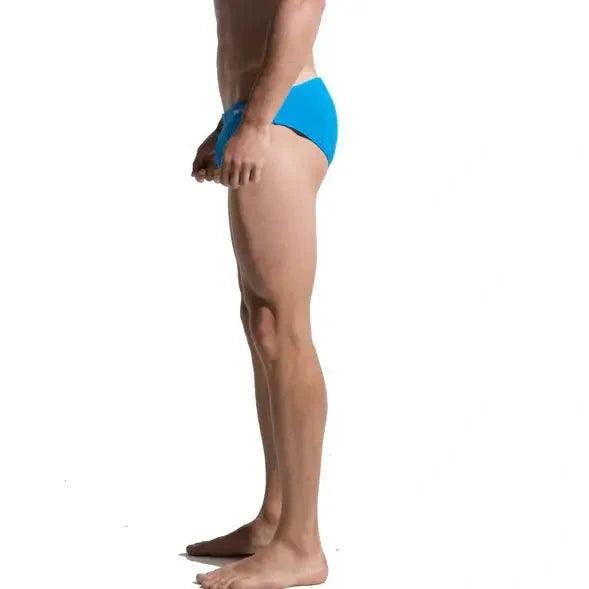 Men's Swim Briefs - Sexy Low Rise Quick Dry Swimwear with Convex Pad - His Inwear