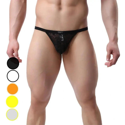 Men's Thong Underwear: Bold Comfort with a Touch of Elegance T-Back - His Inwear