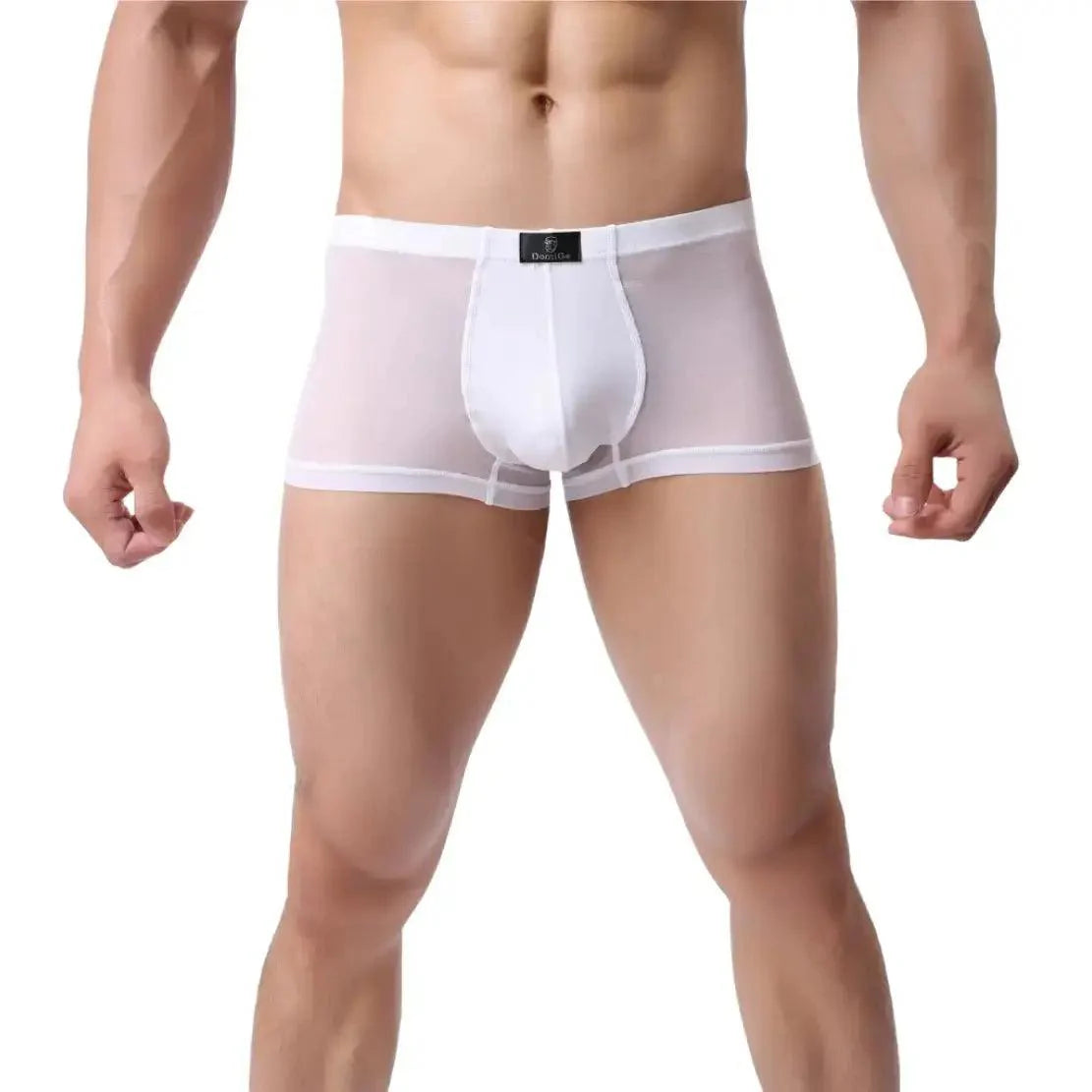 Men's Ultra-Soft Modal Boxer Briefs with Comfort Flex Waistband Male Boxers - His Inwear