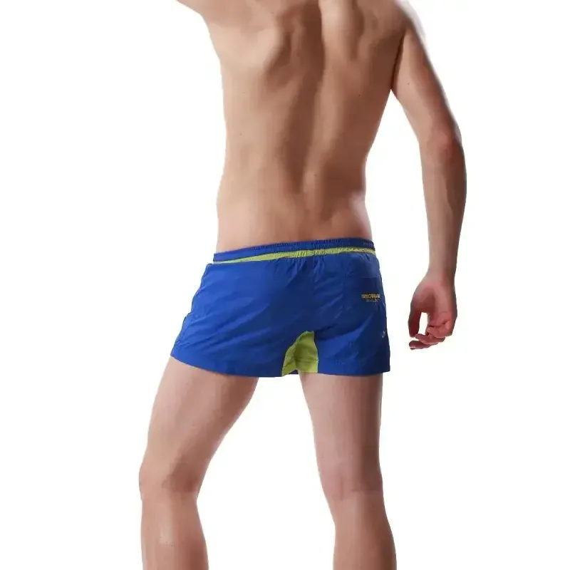 Seobean Men's Boxer Shorts - 100% Nylon with Inner Pouch
