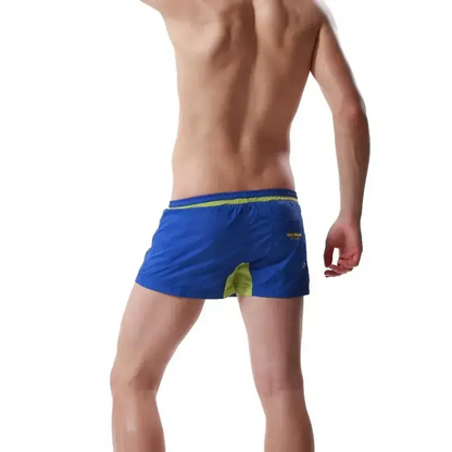Seobean Men's Boxer Shorts - 100% Nylon with Inner Pouch