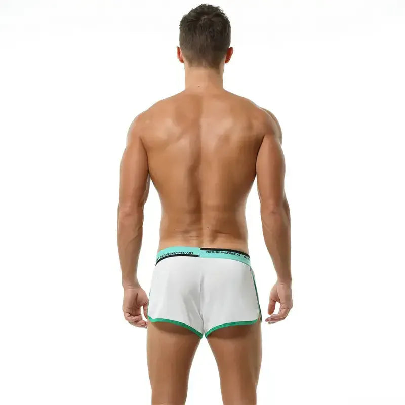 Seobean Men's Lounge Split Boxer Shorts - Comfortable and Stylish Underwear