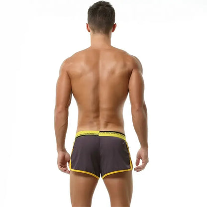 Seobean Men's Lounge Split Boxer Shorts - Comfortable and Stylish Underwear