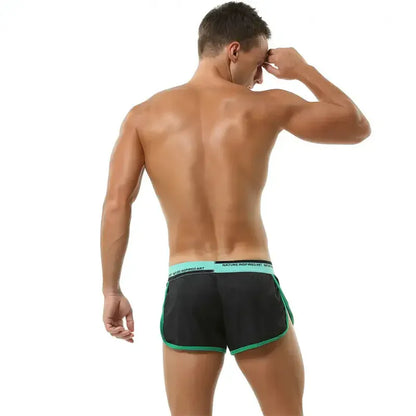 Seobean Men's Lounge Split Boxer Shorts - Comfortable and Stylish Underwear